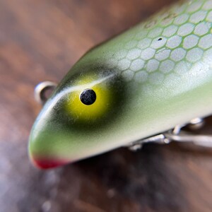 Leurre Topwater Sud Bend Leurre De Pêche Vintage South Bend Surf Oreno 963 Couleur Yellow Perch 670979