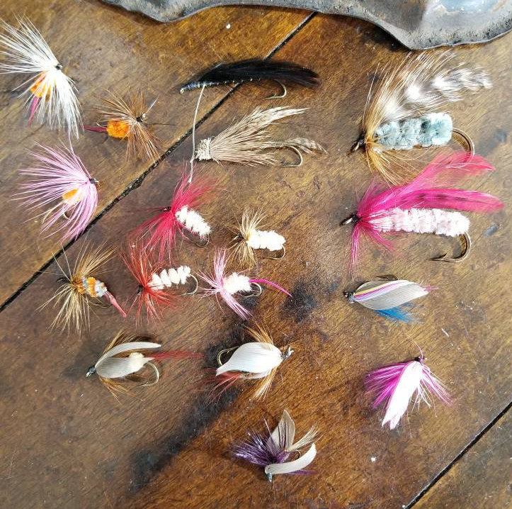 Vintage Possibly?? IMPERIAL Brand JAPAN Wet and Dry Flies?? Fly