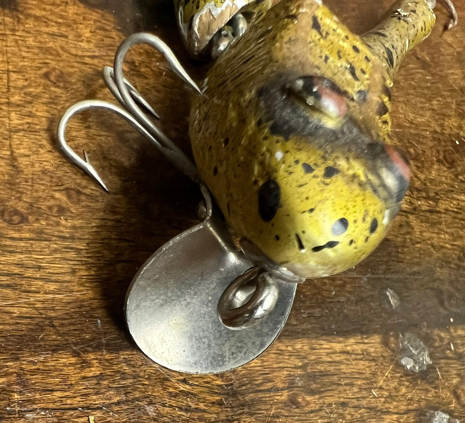 Vintage PAW PAW Wotta FROG Fishing Lure ~tackle Bait~ Green Vintage PAW PAW Wotta FROG Fishing Lure ~tackle Bait~ Green
