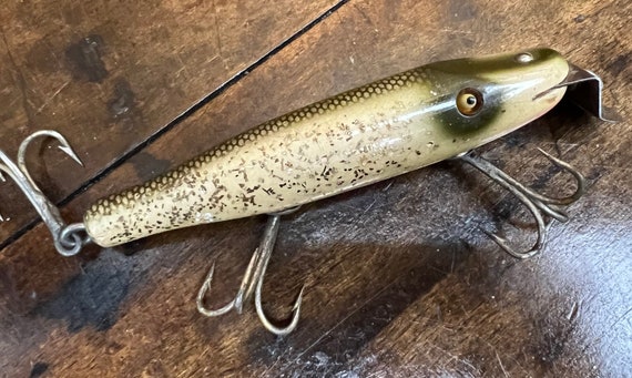 Vintage CREEK CHUB 718?? Silver Flash Pikie ~ Fishing Lure ~tackle