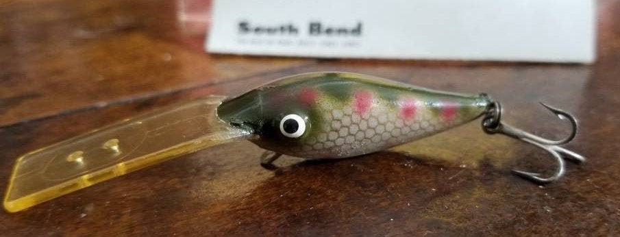 Vintage SOUTH BEND Rock Hopper Fly Rod Fishing Lure tackle Bait
