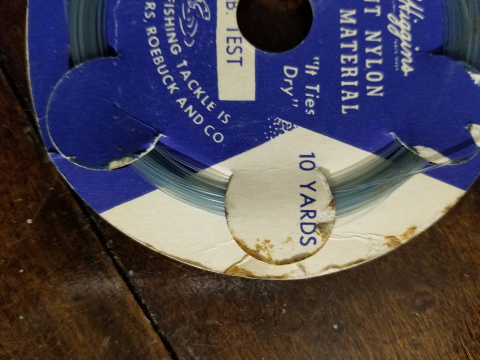 Vintage J.C. HIGGINS Dupont Nylon Leader Material No. 3668 Etsy