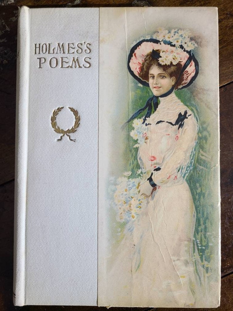 Vintage Book HOLMES'S POEMS By Oliver Wendell Holmes image 1