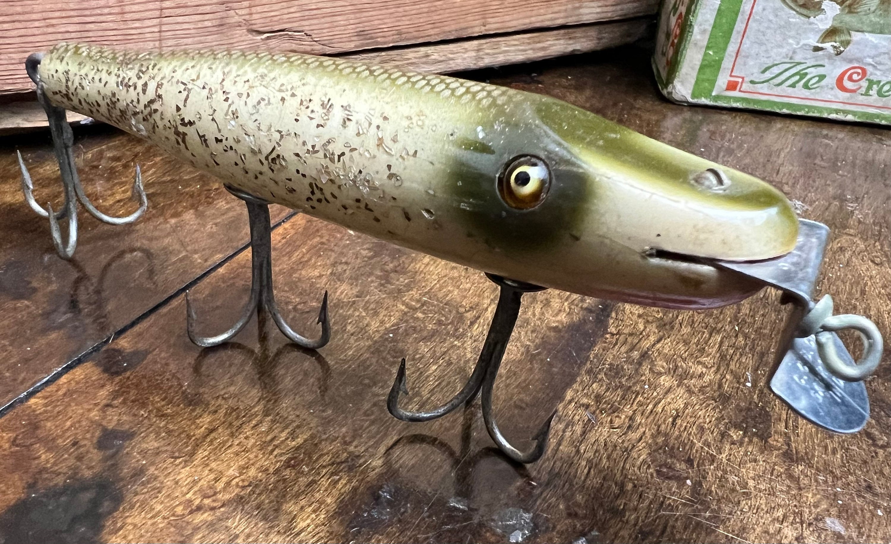 Vintage CREEK CHUB 718?? Silver Flash Pikie ~ Fishing Lure
