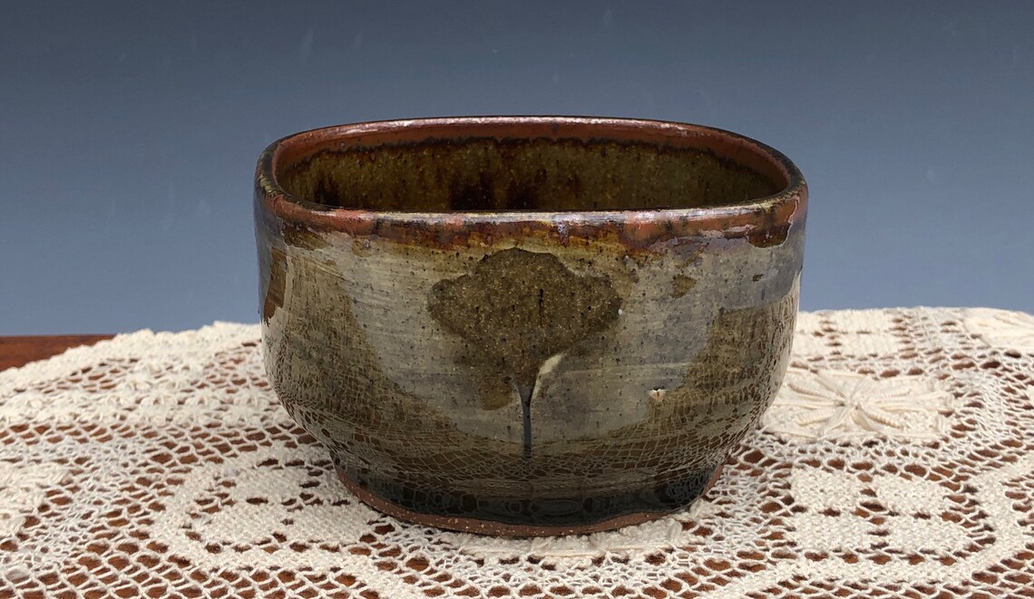 Gasfired Pottery Handmade Wheelthrown Ceramic Small Square Etsy