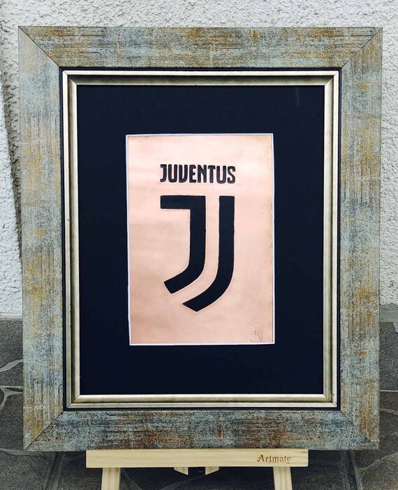 Juventus Fc Juve Fc Juve Wall Art Old Lady Juventus Etsy