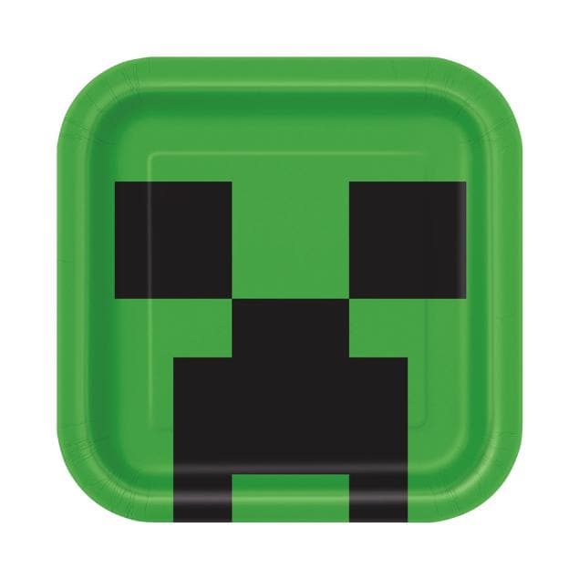 Minecraft Birthday Dinner Plates (8ct)