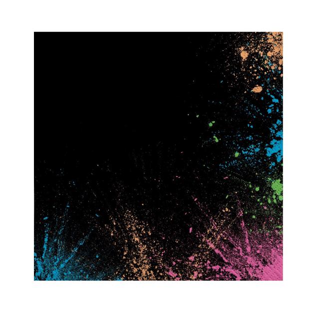thumbnail image 2 of Neon Glow Disco Dance Birthday Party Paper Dinner Napkins 2 of 11