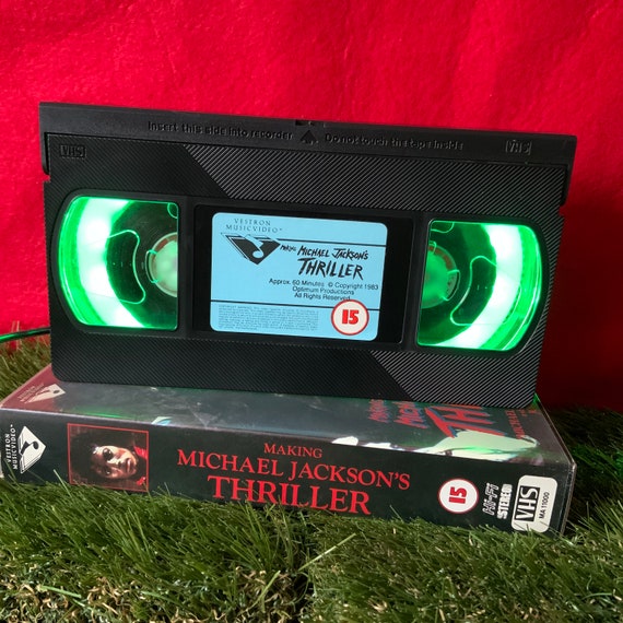 Retro Vhs Lamp Michael Jackson Thriller Horror Night Retro Vhs Lamp Michael Jackson Thriller, Michael Jackson Lamp Shades