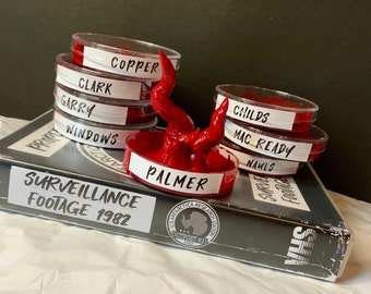 The Thing Blood Test Replica Sculpture, PALMER Blood Sculpt John Carpenter Horror Movie Prop Display, Great Father’s Day Gift.