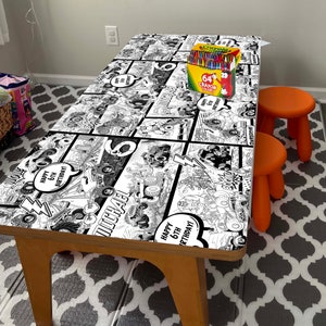 6x3 ft Monster Truck coloring table runner, Monster Jam coloring pages, Printable birthday paper place mat
