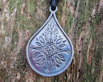 Silver Eckasha Pendant - Necklace
