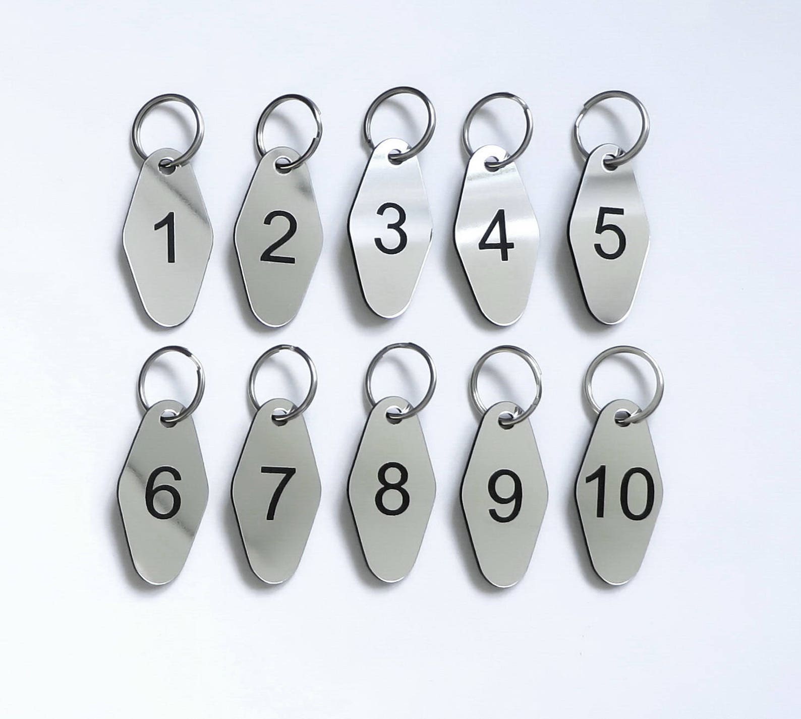 Sets of Numbered Key Fobs Key Tags for Home Locker Room Etsy UK
