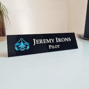 Personalized Desk Name Plate, Desk Sign, Plaque, Office Sign.