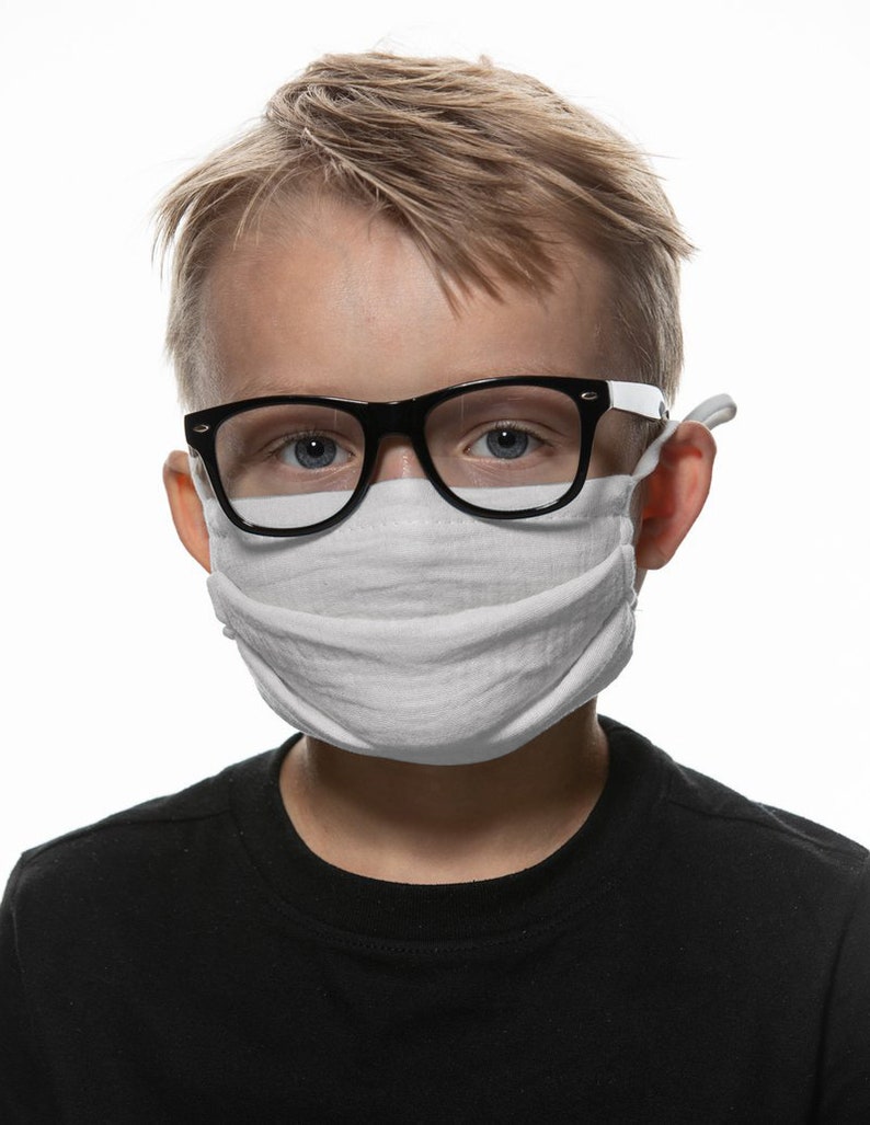 Single Layer Face Mask for Kids Best Face Mask for School Etsy