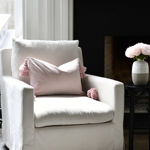 Hot Pink Velvet Flange Pillow Cover – OneHappyPillow