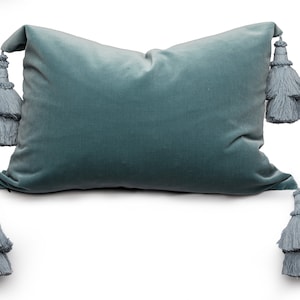 Sky Blue  Pillow Cover  - Light Blue Velvet Pillow - Velvet Pillow with Zipper - Throw  Pillow -  Decorative Velvet Pillow  - Blue Pillow