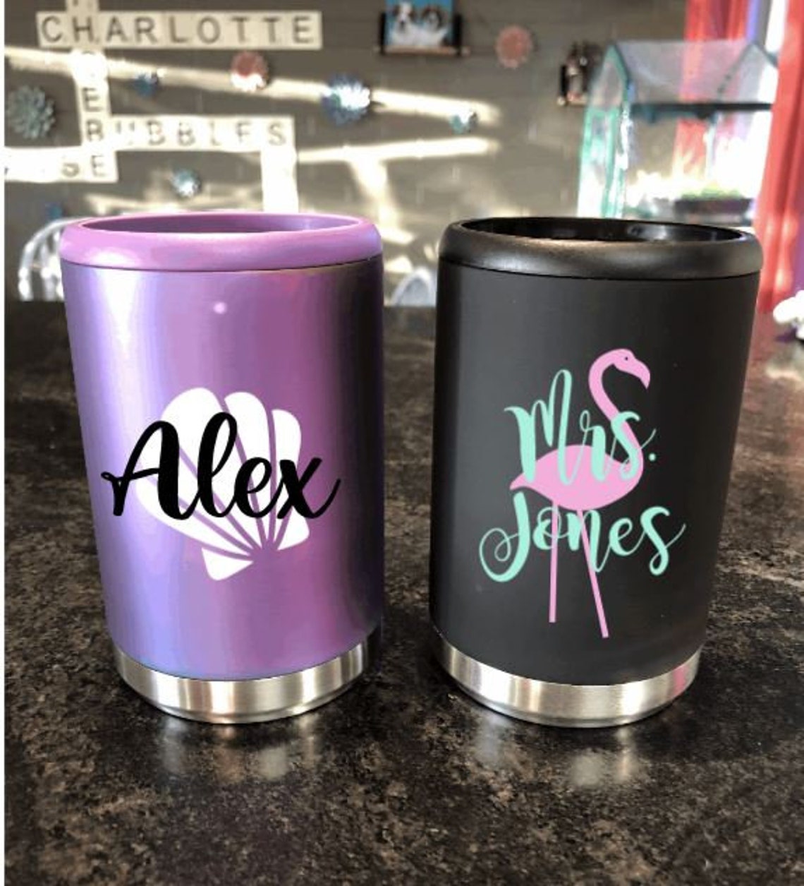 sublimation can koozies metal