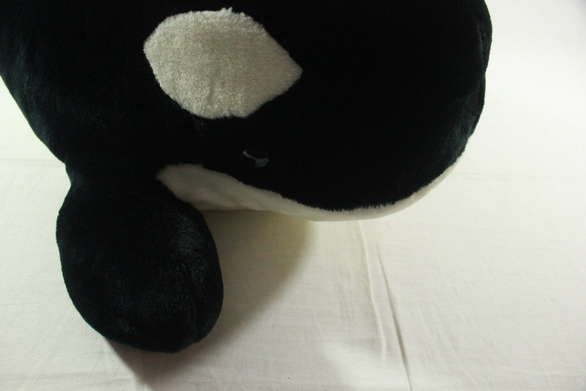 Huge VTG Seaworld Shamu Orca Killer Whale Plush Toy 34 | Etsy