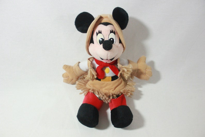 Minnie Frontierland Disney Bean Bag Plush