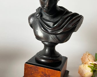 Vintage Bronze 12” Apollo Bust