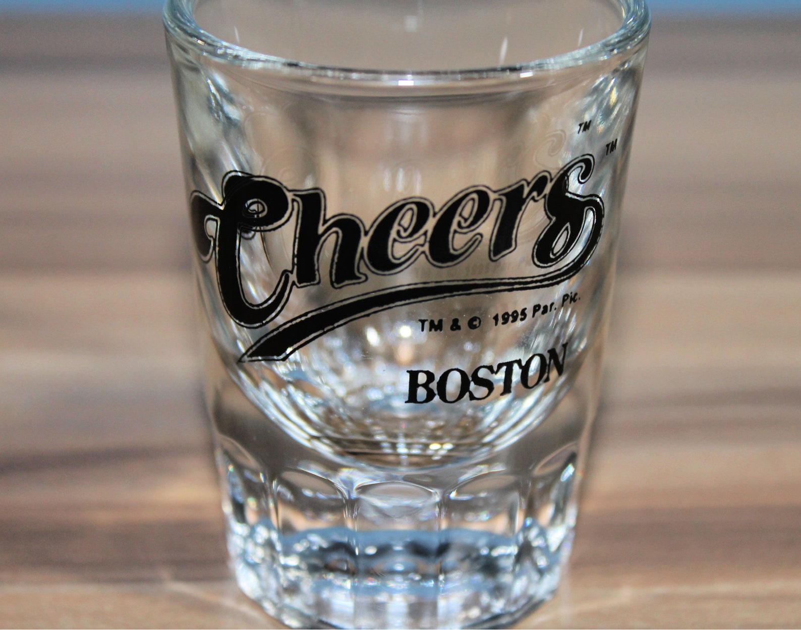 Cheers of Boston Shot Glass Cheers Barware Cheers Bar Decor Etsy