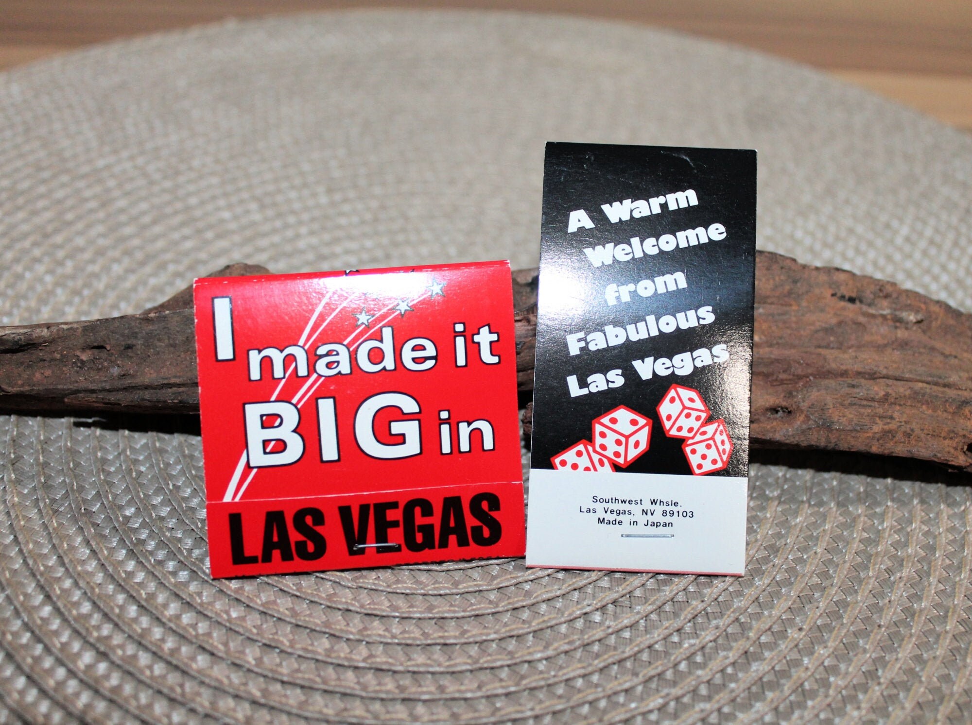 Las Vegas Matchbooks for sale | Only 3 left at -65%