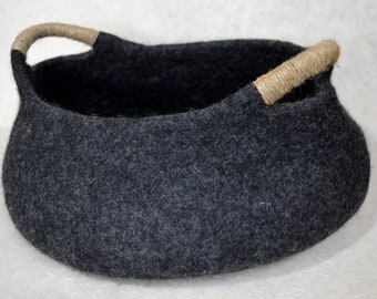 Soft and Cozy European standard felt Cat bed  cat house/ cat cave basket felted cat bed cots, Puppy Bed
