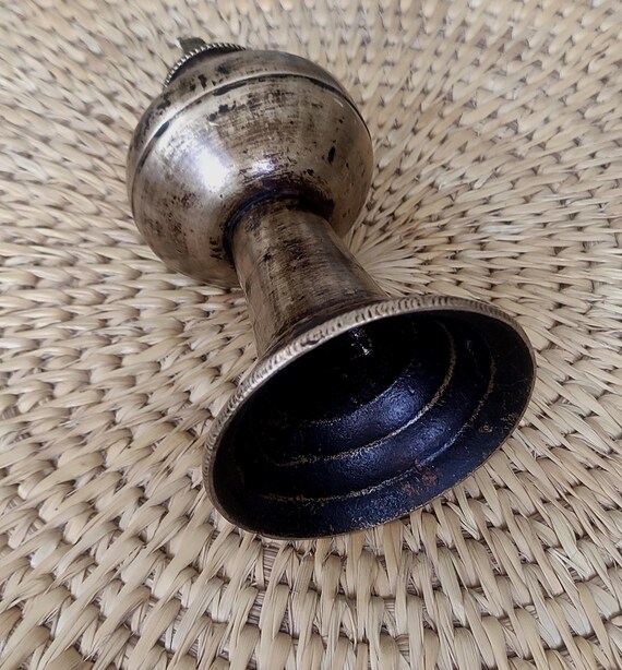 標本 Hyles tatsienluica from Nepal Antique Himalayan Kerosene Oil Lamp Tuki From Nepal Collective Art