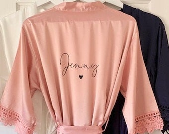 personalised hen party robes