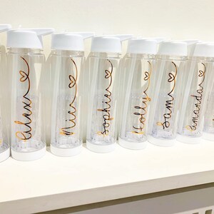 Personalised Water Bottle- Drinking Bottle- Gym Bottle- Environmentally Friendly- Water Bottle- Hen Party Bottle- Bridesmaid Gift- Bridal