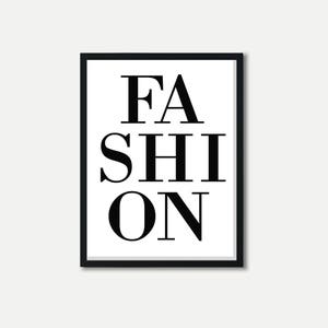 FASHION Print- Fashion Poster, Fashion Print, Vogue Print, Fashion Decor, Wall Art, Home Decor, Bedroom wall Art, Bedroom decor