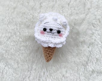 かぎ針編みパターン*あみぐるみアイスクリームコーンPDFファイル