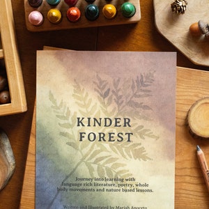 Kinder Forest - Nature Based Kindergarten & First Grade Curriculum - Digital Download PDF