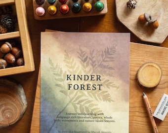 Kinder Forest - Plan de estudios de jardín de infantes y primer grado basado en la naturaleza - Descarga digital PDF