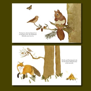 Alphabet Forest: Nature Based Early Learning Reading and Phonics Curriculum Preschool and Kindergarten Curriculum Digital Download image 9