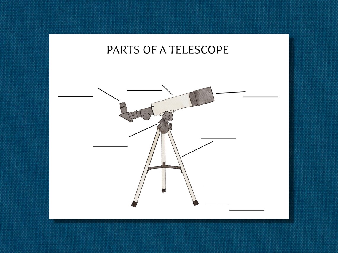 Telescopes Unit Study Space Telescopes Printable Lesson the Hubble and