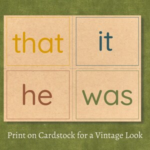 Sight Word Flash Cards - High Frequency Words - Fry 100 Sight Word List ...