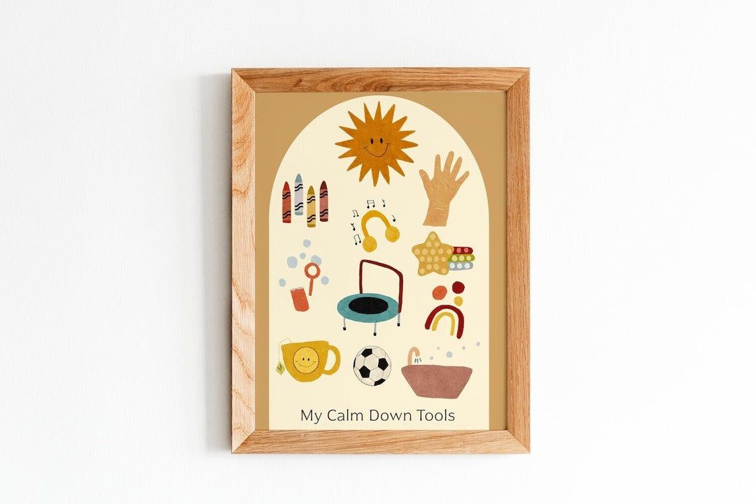 Calm Down Corner Posters - Emotional Regulation Tools - Calming ...