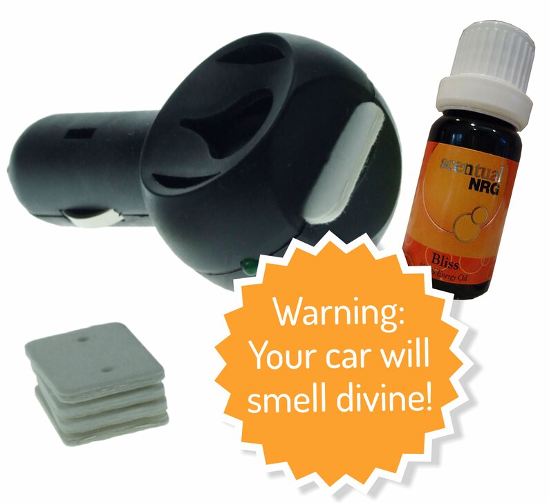 Car Aromatherapy Diffusers with Bonus Essential Oil Blend Etsy