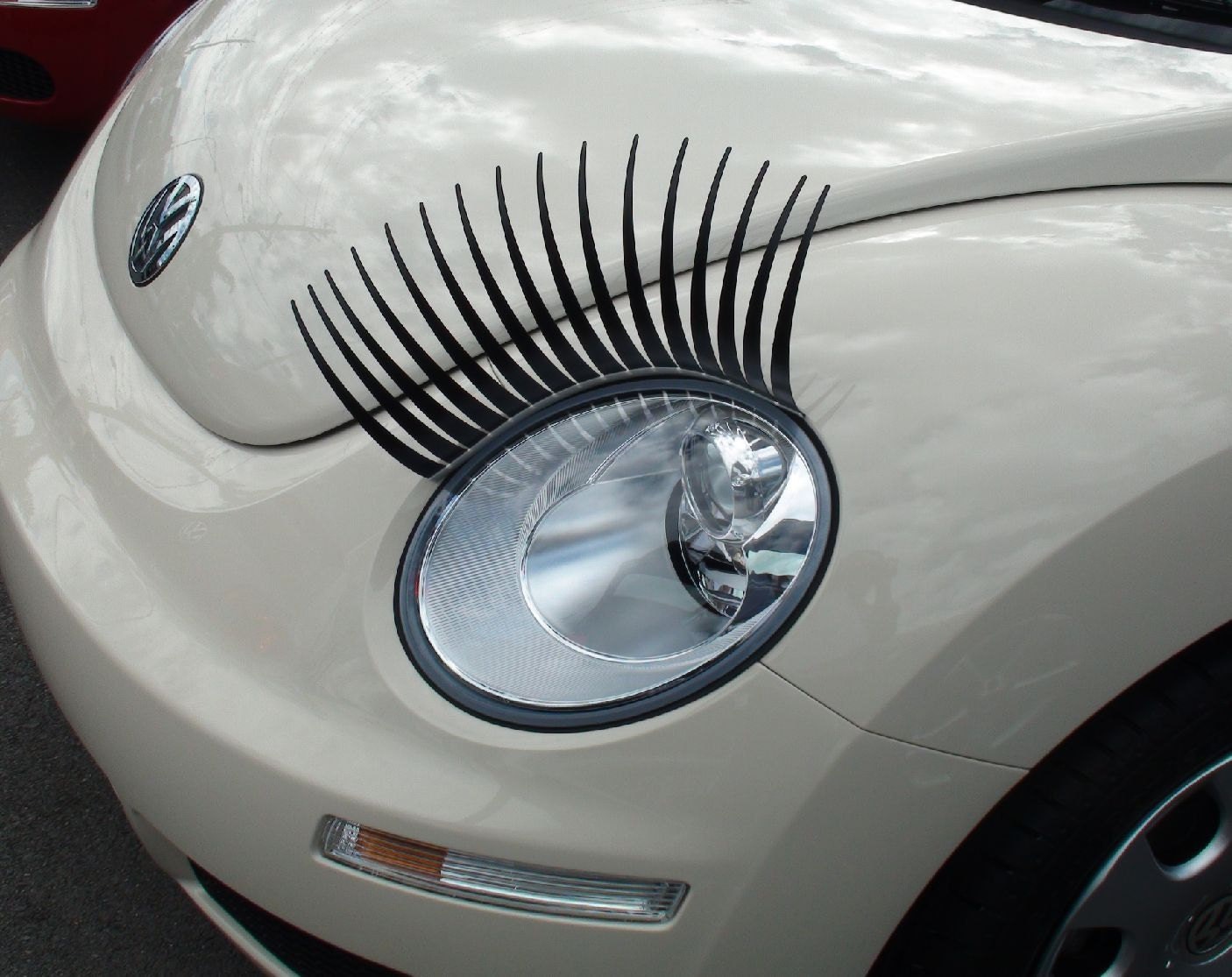 1 Pair MsCara Eyelashes for cars with Free Eyeliner Bling 1 Pair MsCara Eyelashes for cars with Free Eyeliner Bling