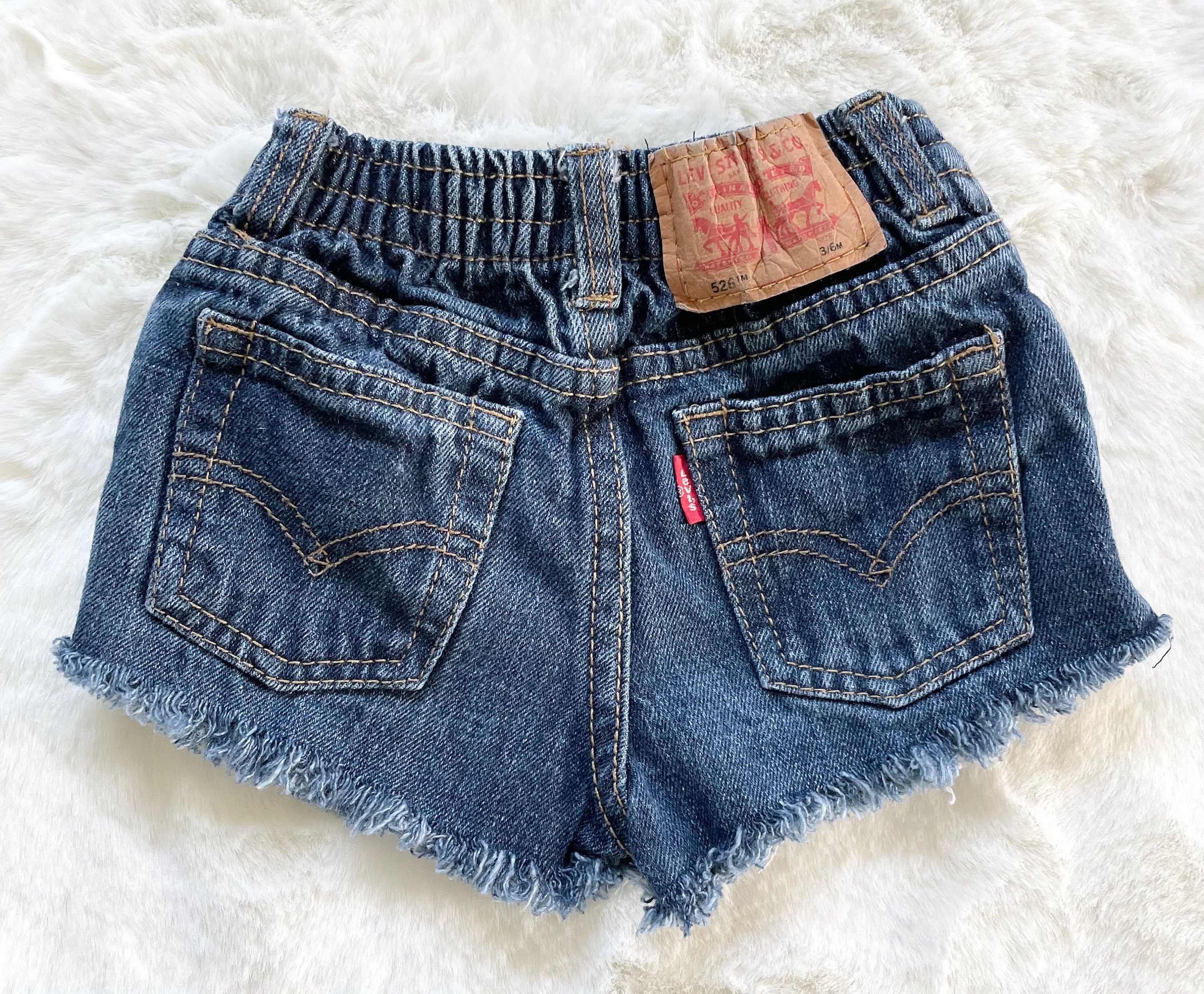 3-6mo Levis Shorts Red Tab Levis 526 Loose Daisy Dukes - Etsy