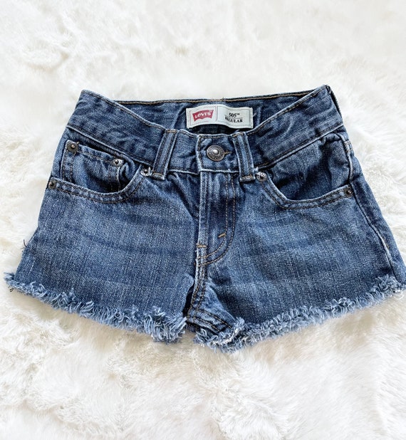 4R Girls Levi’s shorts, 505 Levi’s, Red Tab, Todd… - image 5