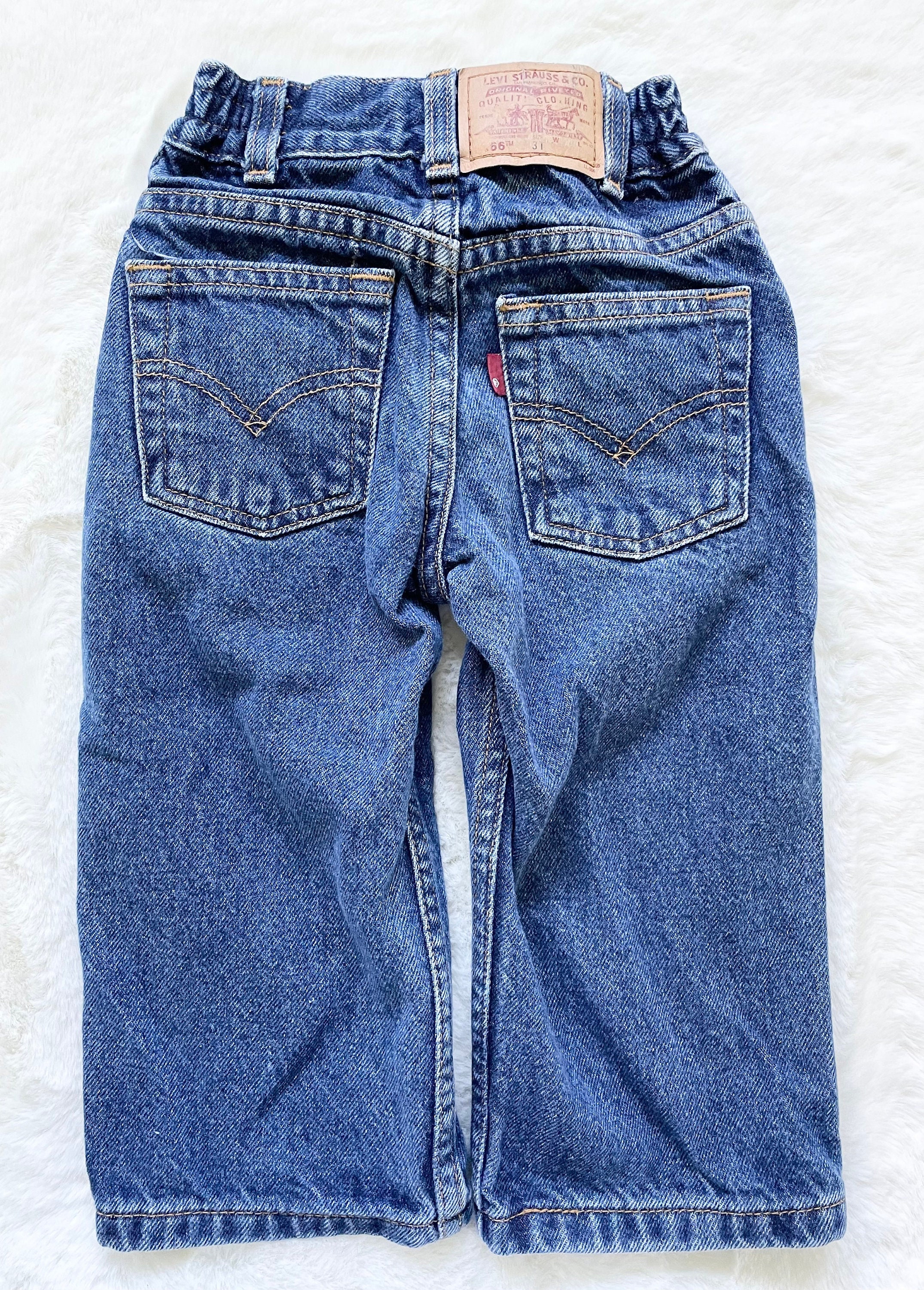3T RARE Vintage Levis Jeans Levis 566 Loose Vintage Toddler