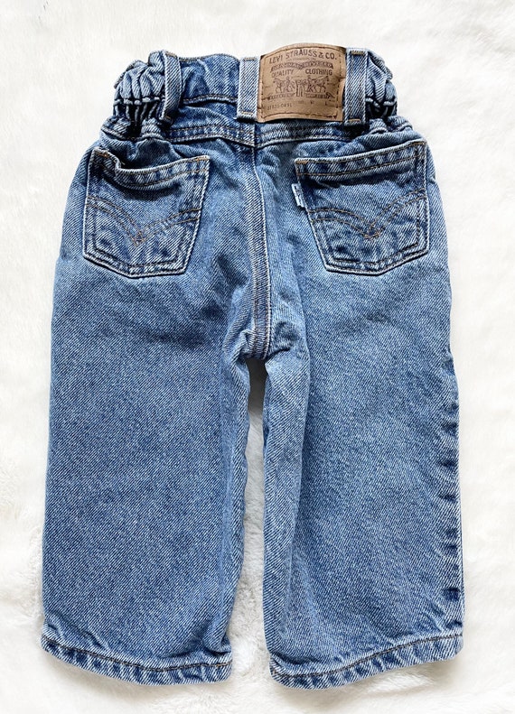 12mo RARE Vintage Levis, baby levis, vintage baby jea… Gem