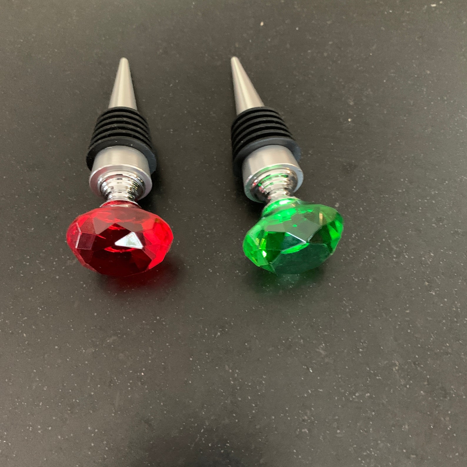 Crystal Reusable Wine Cork Etsy