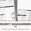 A5 Printable Insert Budget Planner Financial Planner Kikki.k A5 Planner ...