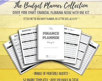 Big Happy Planner Haushalt Einlagen: Bujo Geldbeutel (digitaler Download)