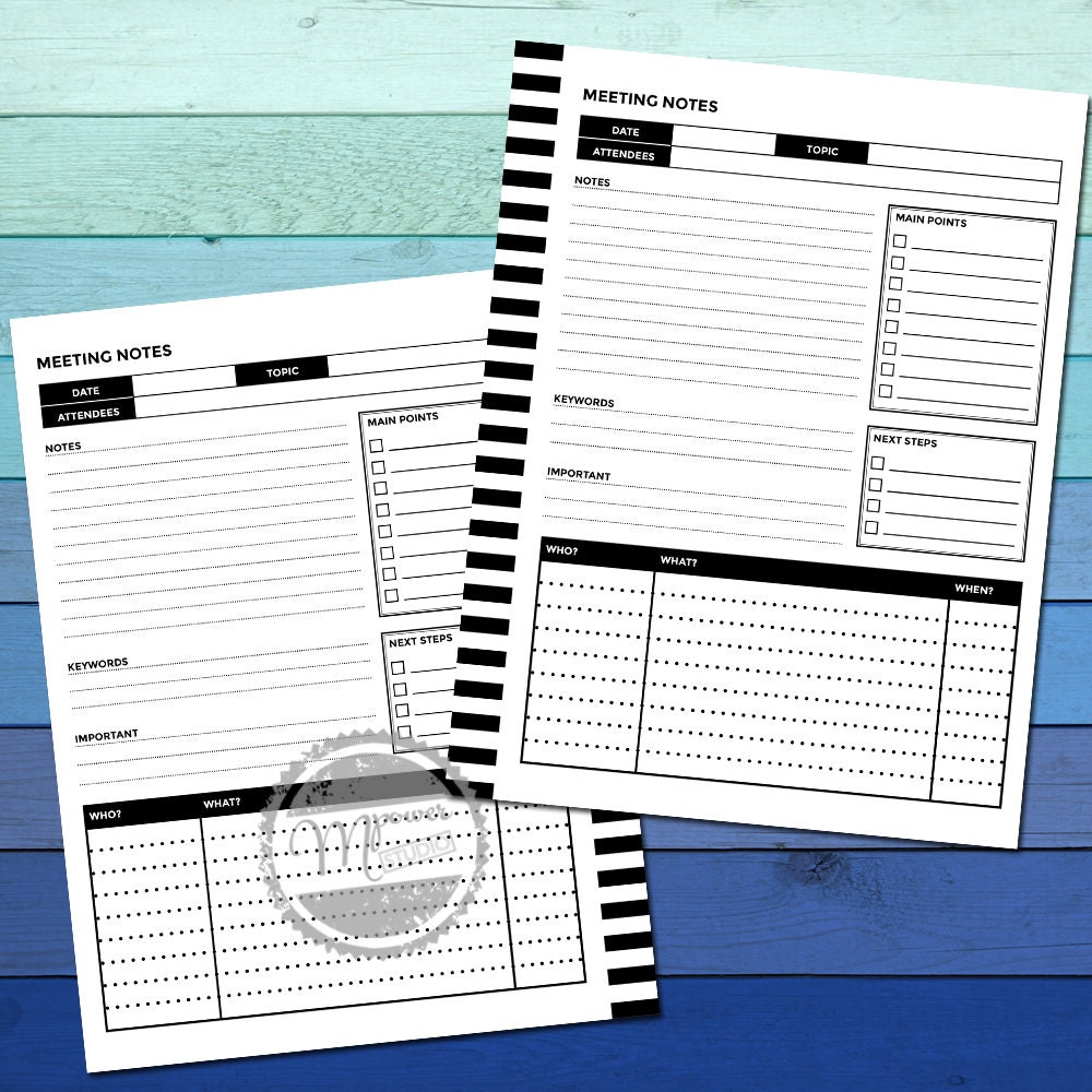 Create 365 Classic Happy Planner Projects Printables Set, Goal Planner ...