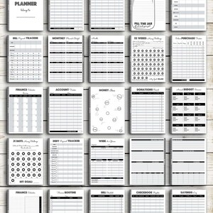 A5 Budget Planner Printable Inserts: Financial Planner (PDF Download ...